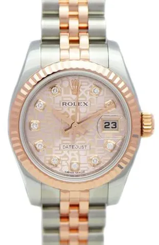 Rolex Lady-Datejust 179171G 26mm Yellow gold and Stainless steel Rose