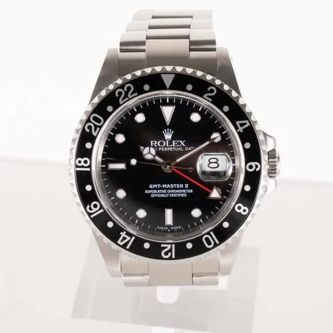 Rolex GMT-Master II 16710 40mm Stainless steel Black 2