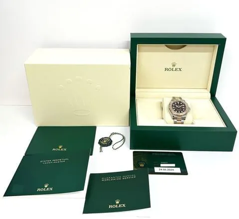 Rolex Yacht-Master 37 268621 37mm Yellow gold and Stainless steel Brown 1