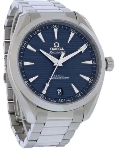 Omega Aqua Terra 220.10.41.21.03.004 41mm Stainless steel Blue