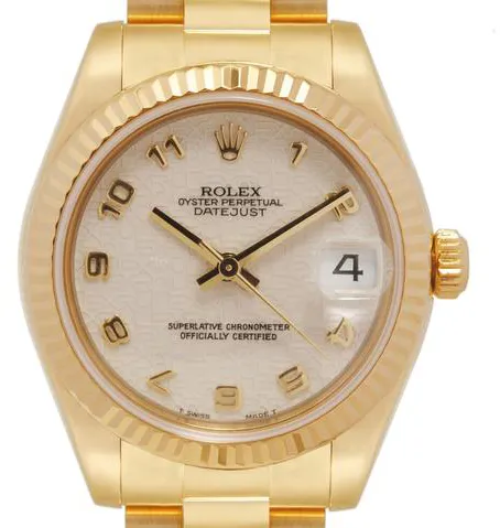 Rolex Datejust 31 178278 31mm Yellow gold Gold