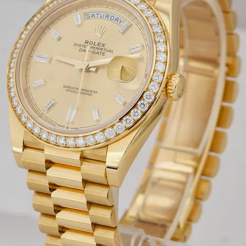 Rolex Day-Date 40 228348RBR 40mm Yellow gold Champagne 2