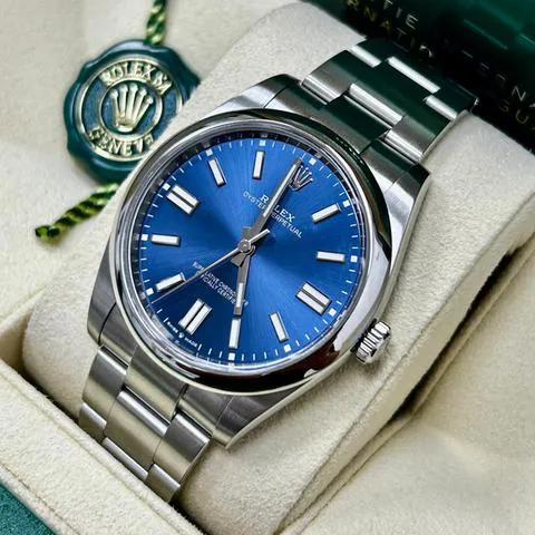 Rolex Oyster Perpetual 41 124300 41mm Stainless steel Blue