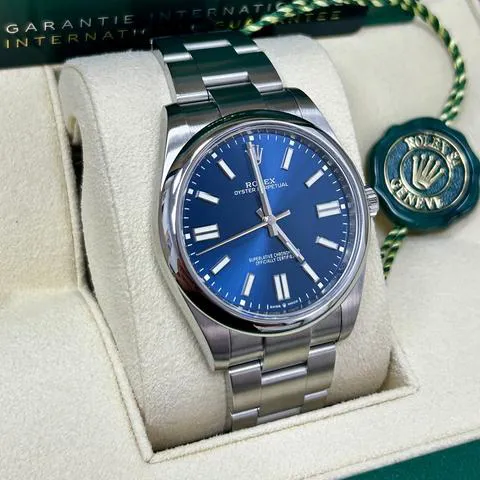 Rolex Oyster Perpetual 41 124300 41mm Stainless steel Blue 2