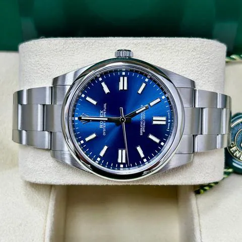 Rolex Oyster Perpetual 41 124300 41mm Stainless steel Blue 3