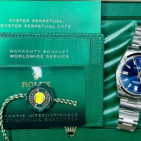 Rolex Oyster Perpetual 41 124300 41mm Stainless steel Blue 11