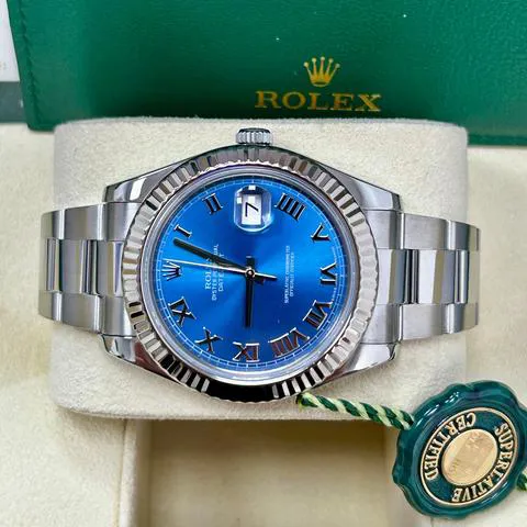 Rolex Datejust II 116334 41mm Stainless steel Blue 3