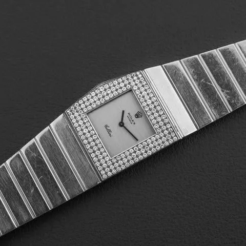 Rolex Cellini King Midas 4609 White gold Silver 2