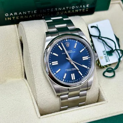 Rolex Oyster Perpetual 41 124300 41mm Stainless steel Blue 2