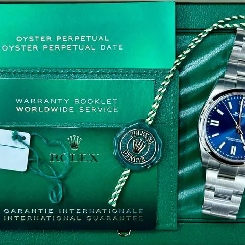 Rolex Oyster Perpetual 41 124300 41mm Stainless steel Blue 11