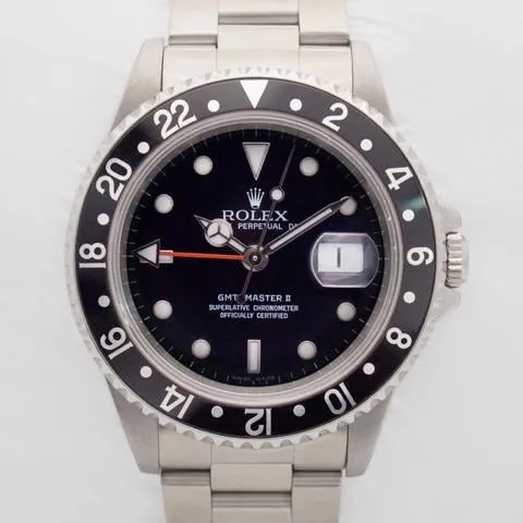 Rolex GMT-Master II 16710 40mm Stainless steel Black