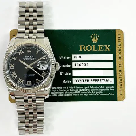 Rolex Datejust 36 116234 36mm Stainless steel Black