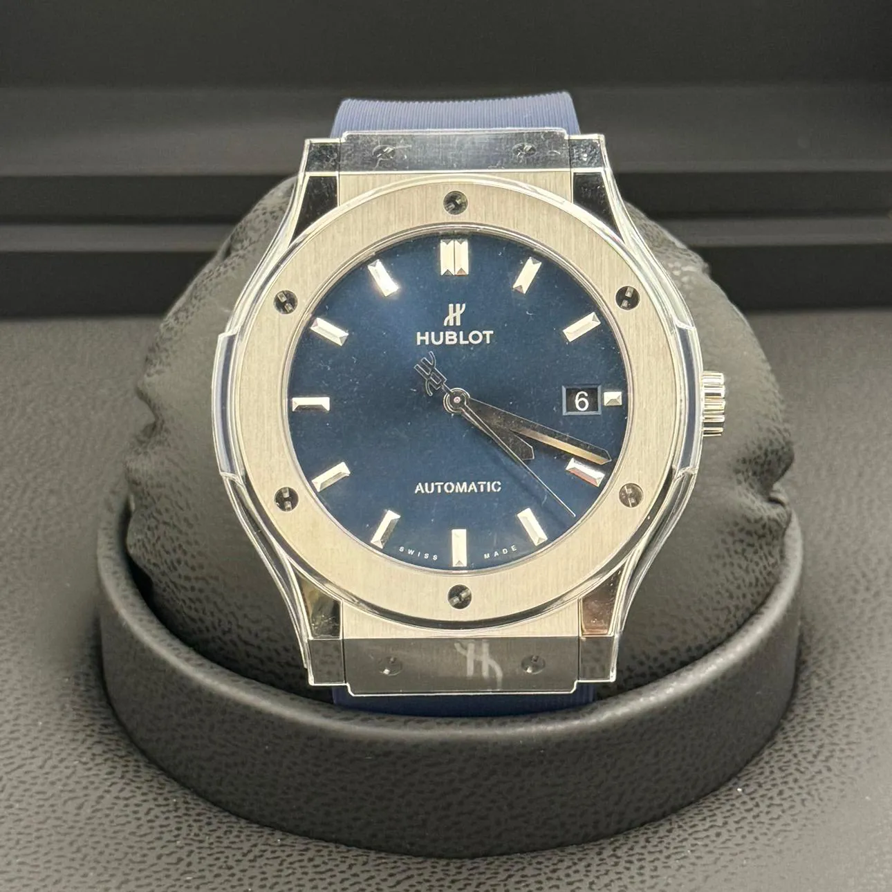 Hublot Classic Fusion 511.NX.7170.RX 45mm Titanium Blue