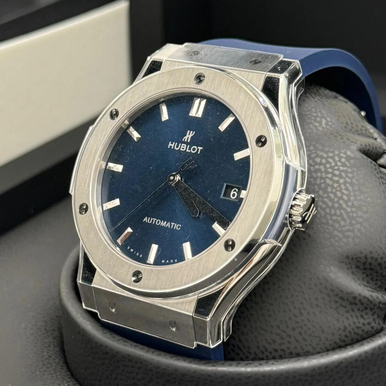 Hublot Classic Fusion 511.NX.7170.RX 45mm Titanium Blue 1