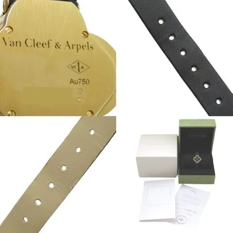 Van Cleef & Arpels Alhambra VCARD21900 26mm Yellow gold Black 5