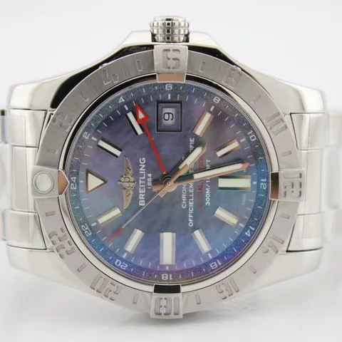 Breitling Avenger A32390 43mm Stainless steel Mother-of-pearl