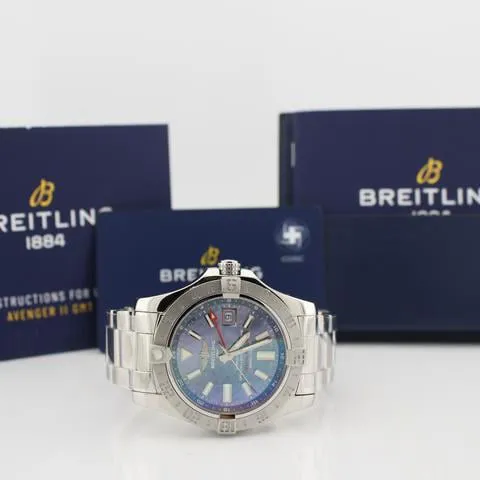 Breitling Avenger A32390 43mm Stainless steel Mother-of-pearl 12