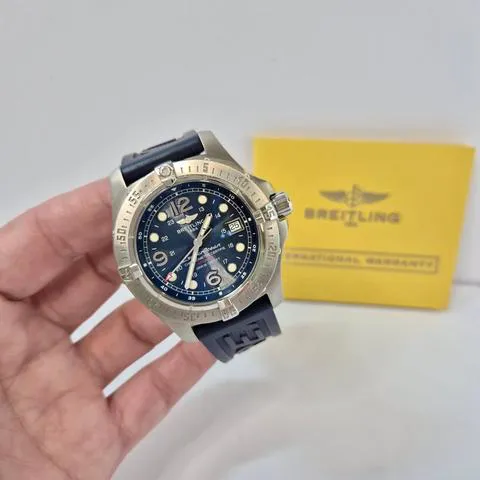 Breitling Superocean A17390 44mm Stainless steel Blue