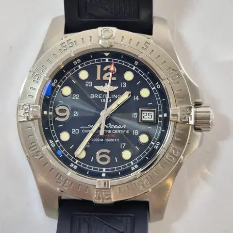 Breitling Superocean A17390 44mm Stainless steel Blue 2