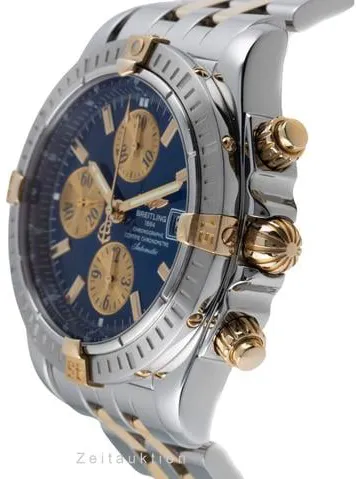 Breitling Chronomat B13356 44mm Yellow gold and Stainless steel Blue 3