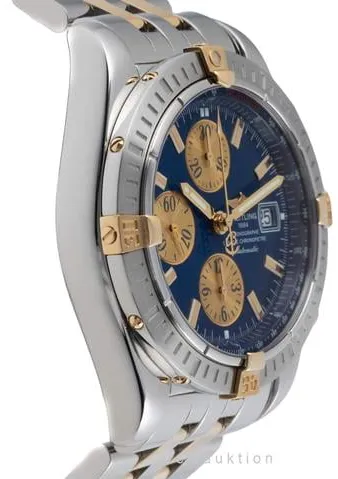 Breitling Chronomat B13356 44mm Yellow gold and Stainless steel Blue 4