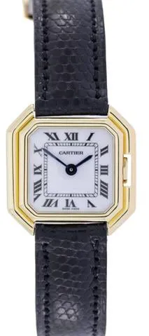 Cartier 78100 25mm Yellow gold White