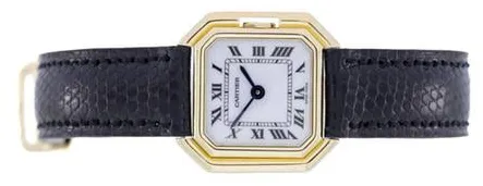 Cartier 78100 25mm Yellow gold White 2