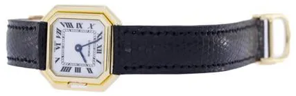 Cartier 78100 25mm Yellow gold White 3