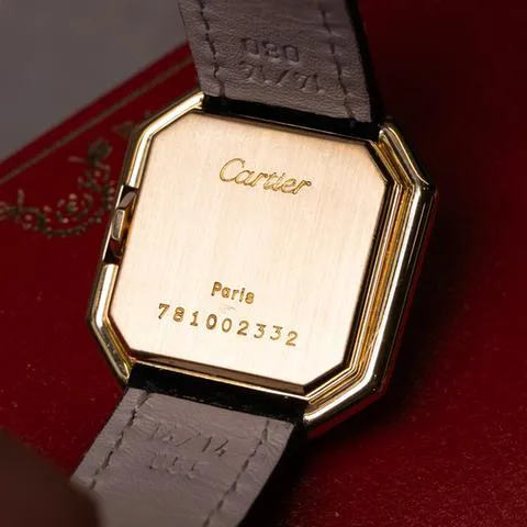 Cartier 78100 25mm Yellow gold White 5