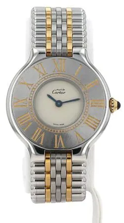 Cartier 21 Must de Cartier 9010 28mm Stainless steel White 1