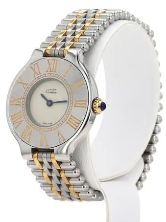 Cartier 21 Must de Cartier 9010 28mm Stainless steel White 4