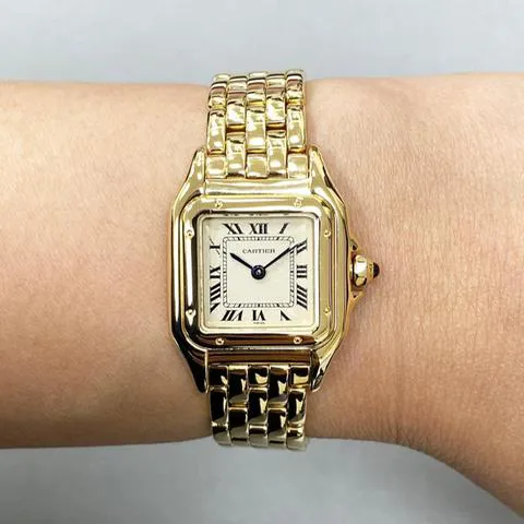 Cartier Panthère W25022B9 22mm Yellow gold White 7