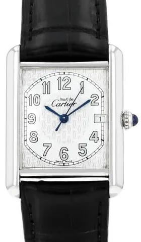 Cartier Tank 2414 Silver White