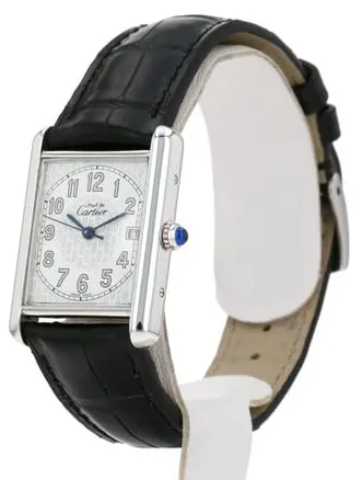 Cartier Tank 2414 Silver White 4