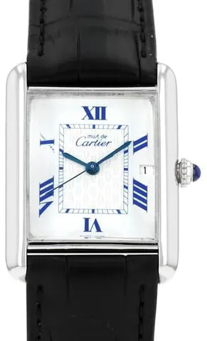 Cartier Tank 2414 Silver White