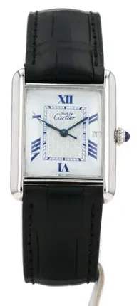 Cartier Tank 2414 Silver White 1