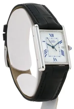 Cartier Tank 2414 Silver White 2