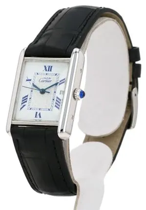 Cartier Tank 2414 Silver White 4