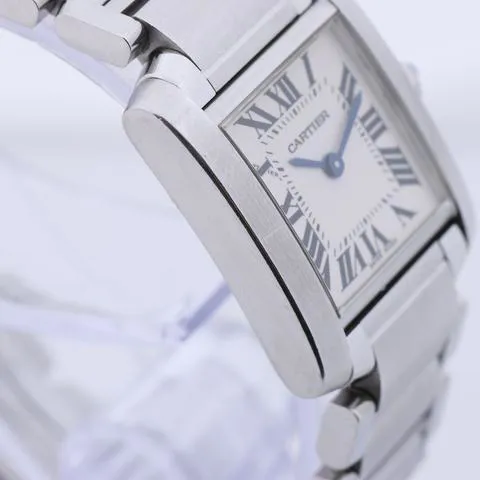 Cartier Tank Française W51008Q3 20mm Stainless steel Silver 5