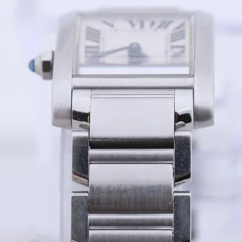 Cartier Tank Française W51008Q3 20mm Stainless steel Silver 7