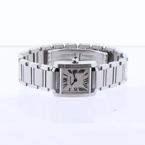 Cartier Tank Française W51008Q3 20mm Stainless steel Silver 8