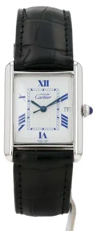 Cartier Tank 2414 Silver White 1