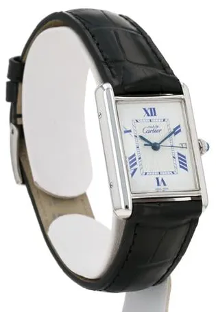 Cartier Tank 2414 Silver White 2