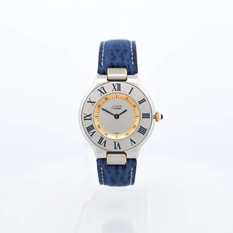 Cartier 21 Must de Cartier 1330 31mm Yellow gold and Stainless steel Silver 3