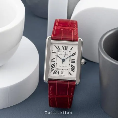 Cartier Tank W5200027 40.5mm Stainless steel Silver 2