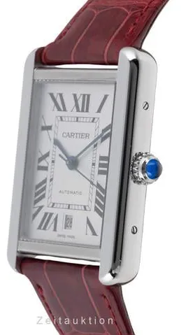 Cartier Tank W5200027 40.5mm Stainless steel Silver 3