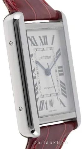 Cartier Tank W5200027 40.5mm Stainless steel Silver 4