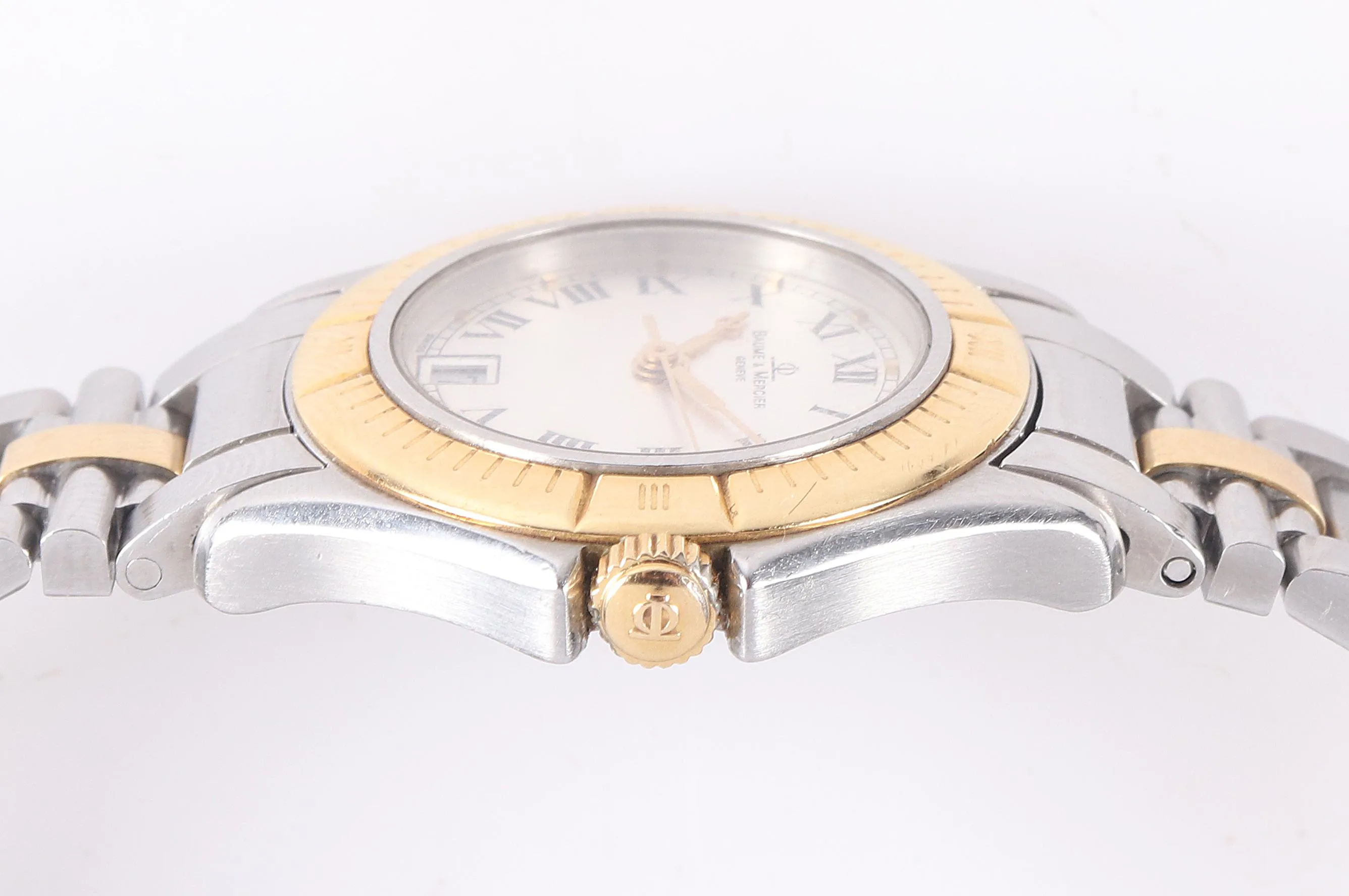 Baume & Mercier Malibu MVO45047 28mm Stainless steel and Gold-plated Silver 2