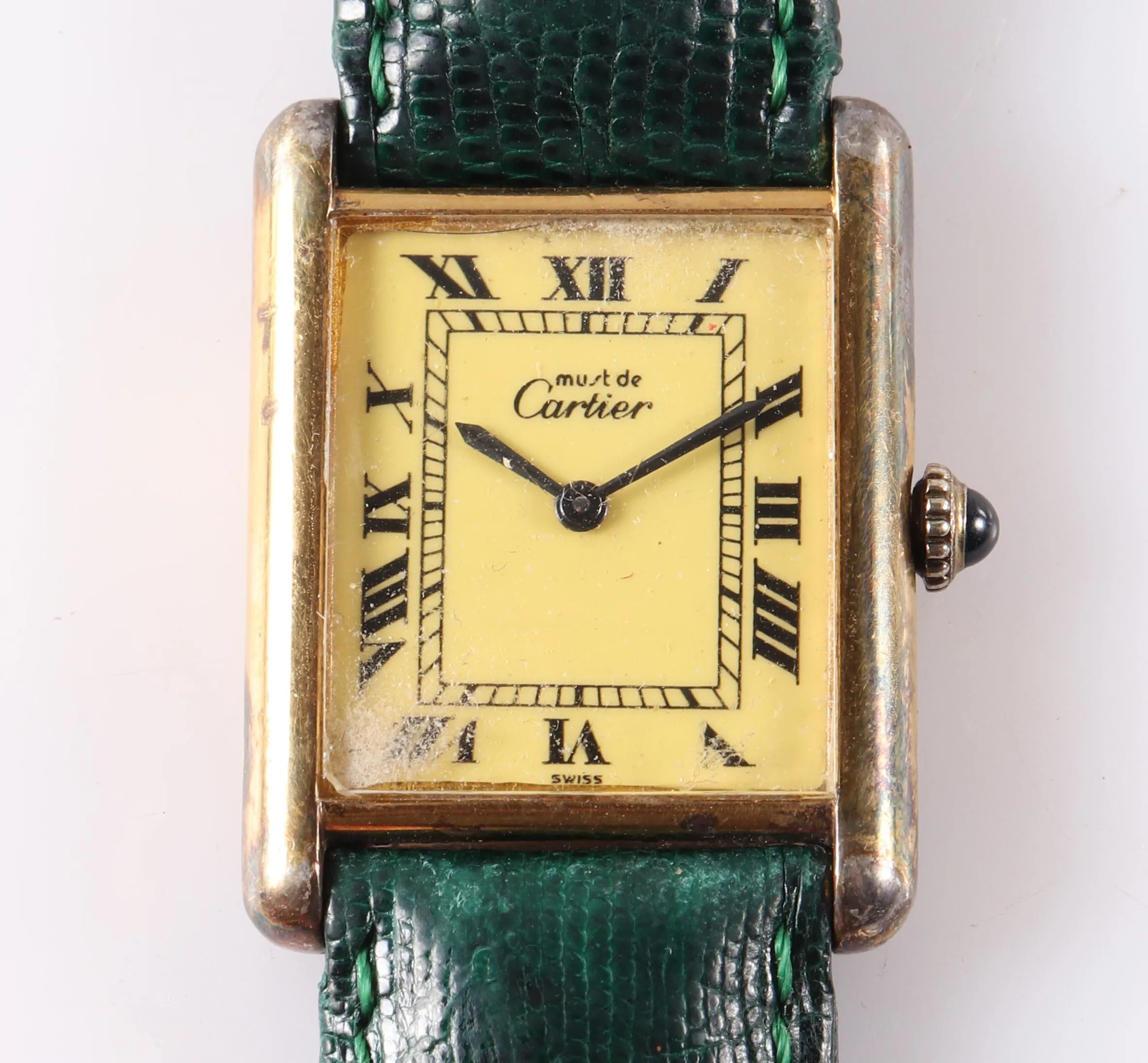 Cartier Tank 23.5mm Silver and Gold-plated Gold-coloured