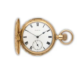 Elgin 14k yellow gold White